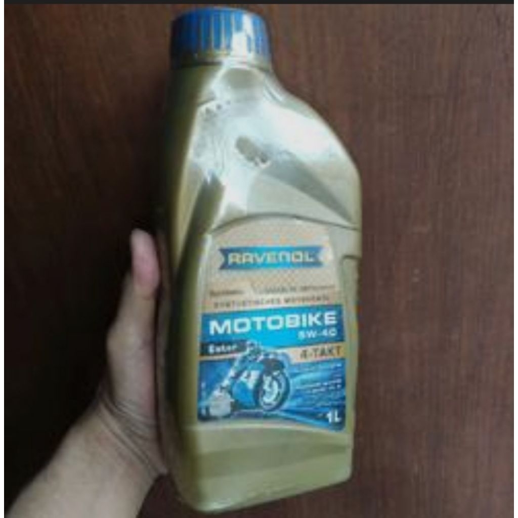 OLI RAVENOL MOTOBIKE 4-TAKT ESTER 5W40 GOLD 1 LITER ORIGINAL
