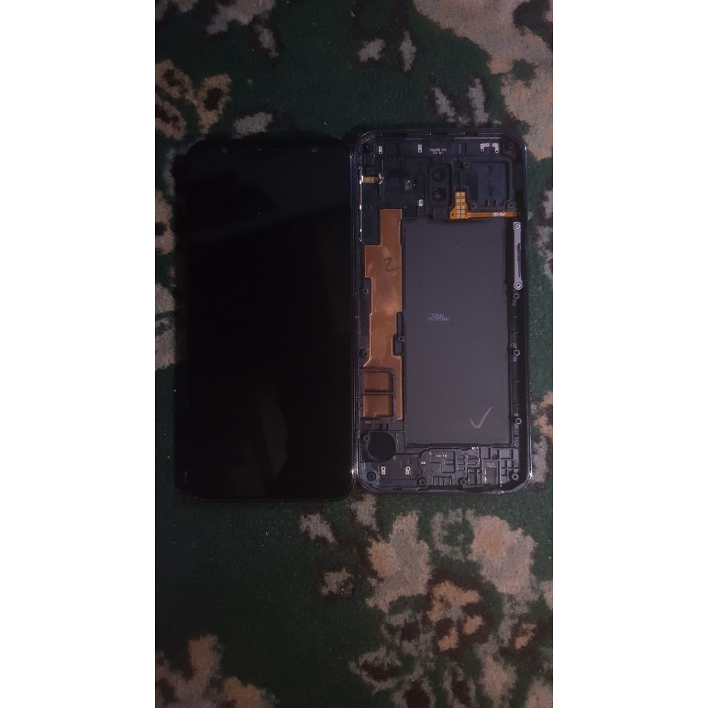 LCD ORI COPOTAN SAMSUNG J6+ SM-J610F/DS SEPERANGKAT TINGGAL NAIK MESIN