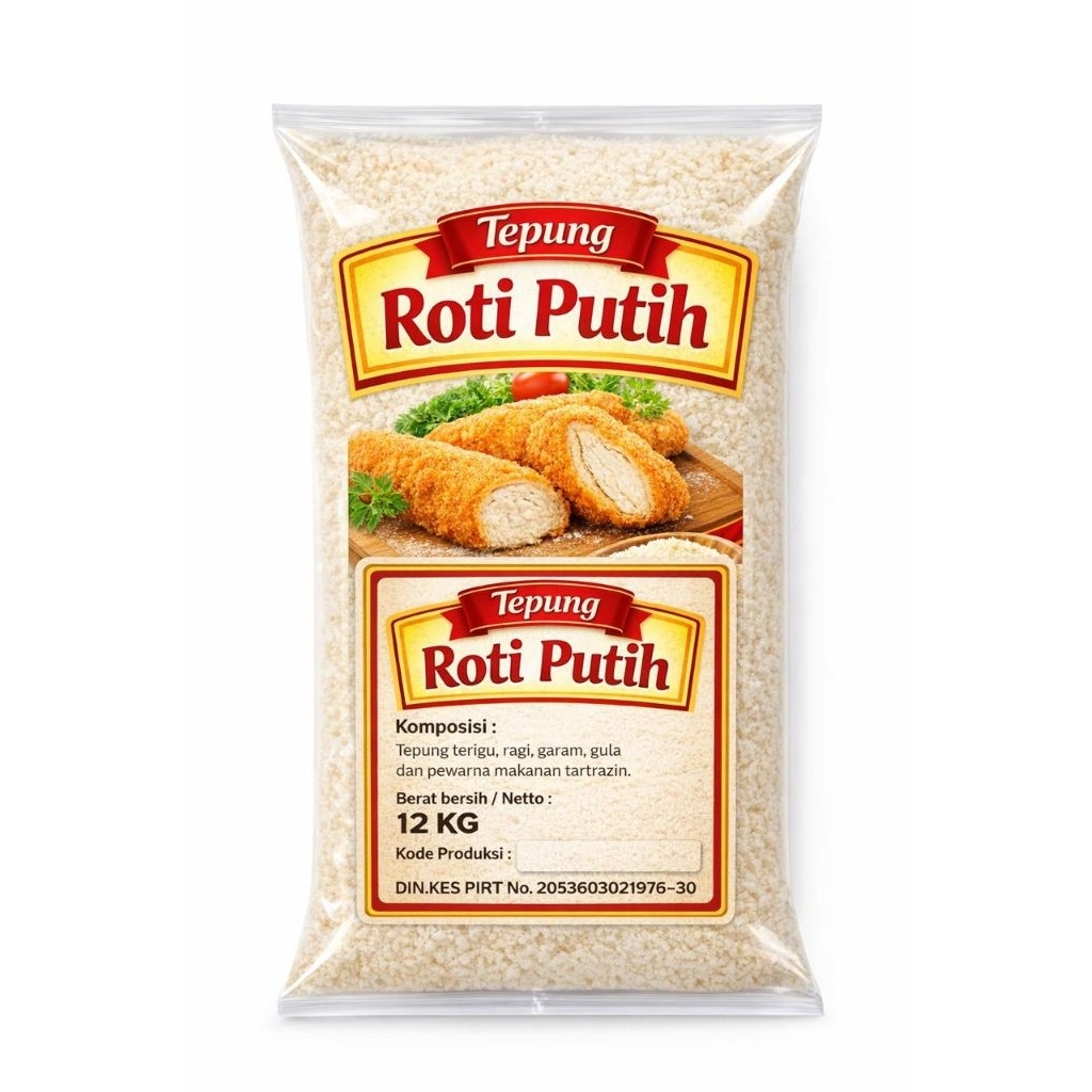 Tepung Roti Putih 12 KG / Tepung Panir 10 KG