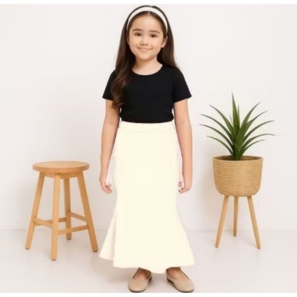 Rok Duyung Anak Bahan Satin / Rok Duyung Satin Anak Perempuan