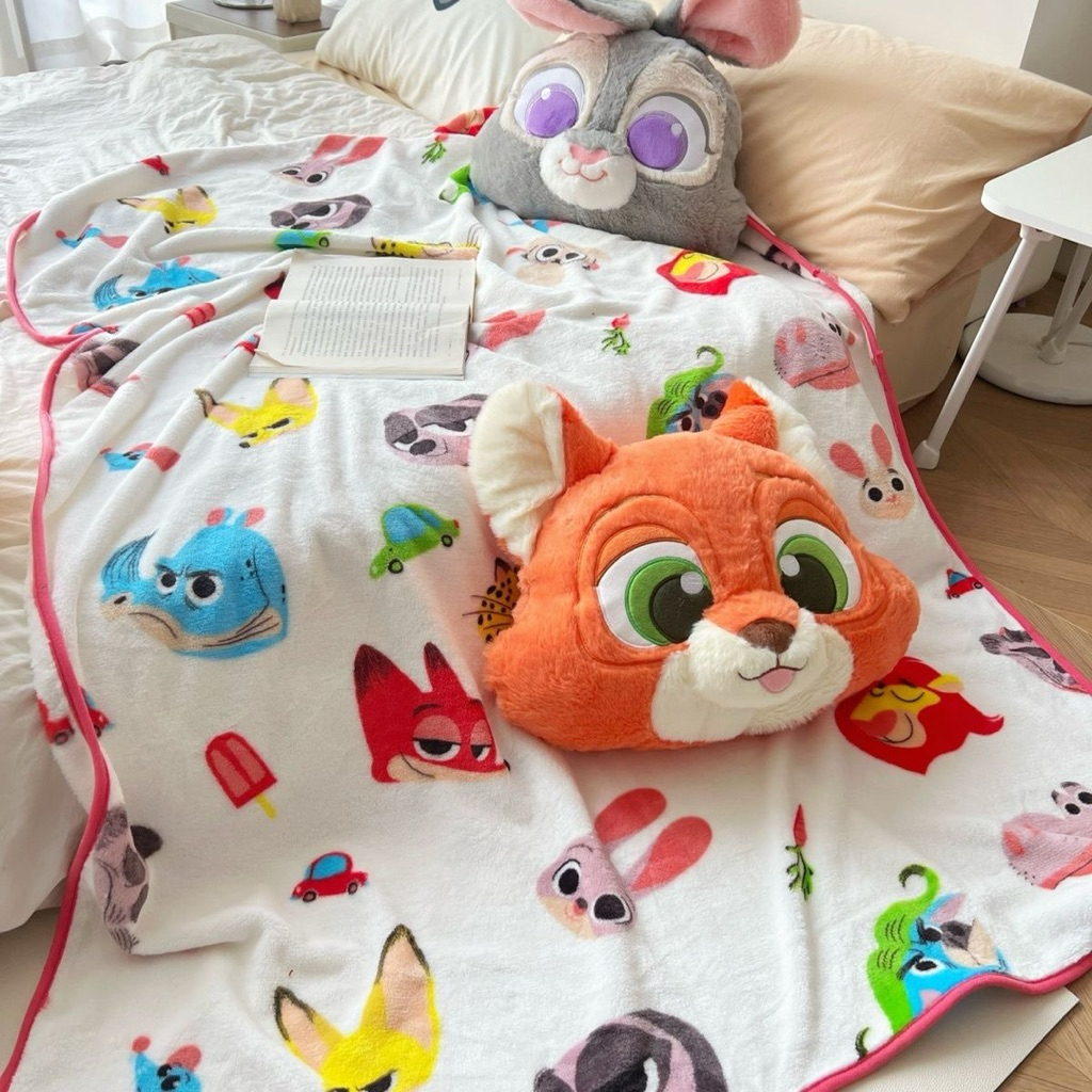 [PREORDER] Bantal Selimut Karakter 2-in-1 – Bantal Lembut & Selimut Hangat