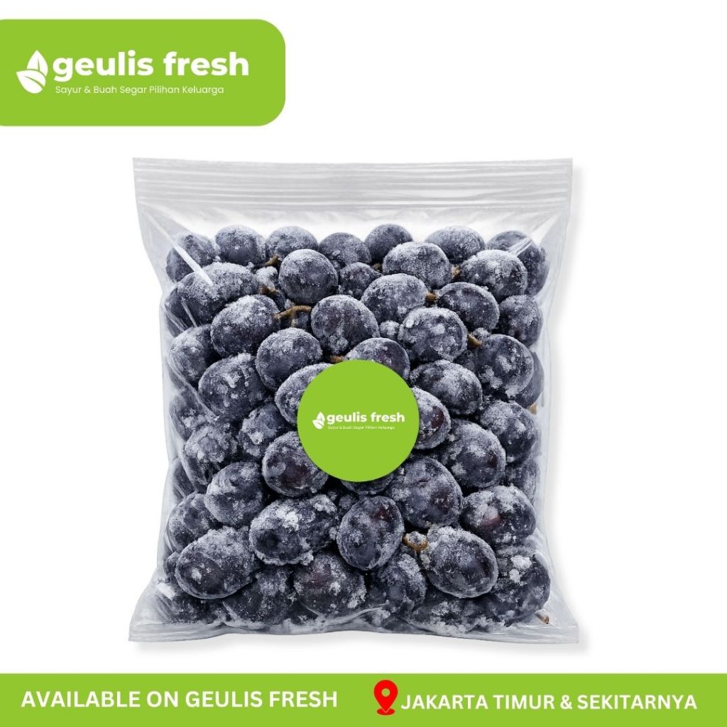 Anggur Royal Auntumn Import Frozen 500gr | Buah Frozen Jakarta Timur Geulis Fresh