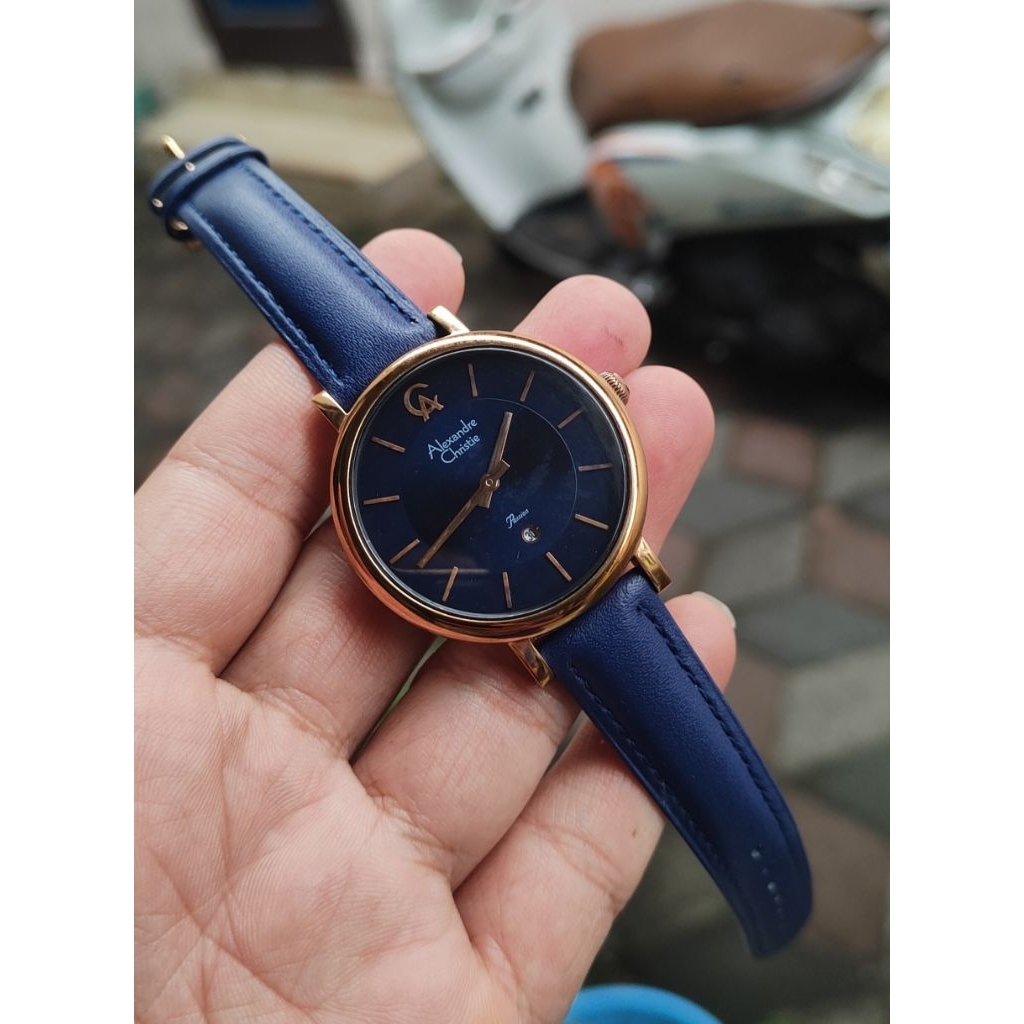jam tangan original Alexandre Christie wanita second bekas preloved