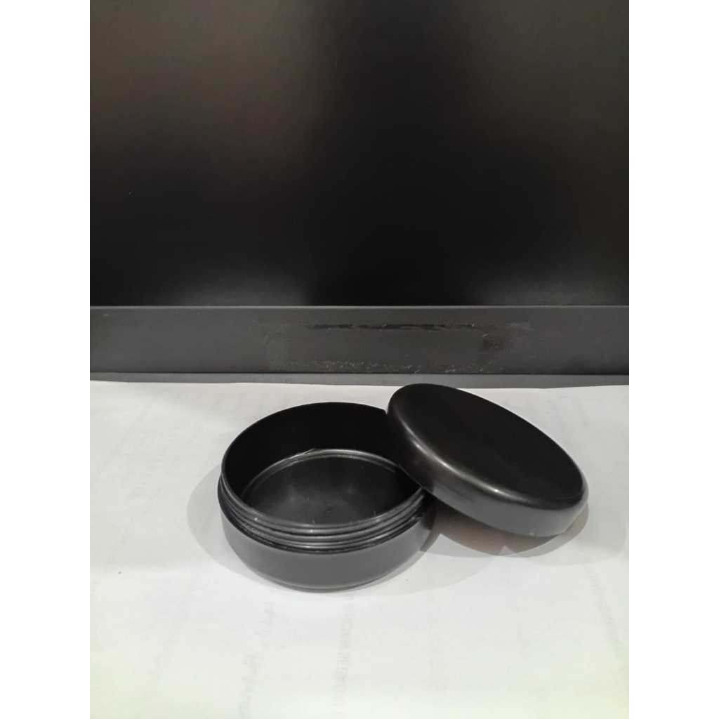 Pot lulur 50 gr hitam / Pot pomade 50gr /pot cream pomade bahan pp