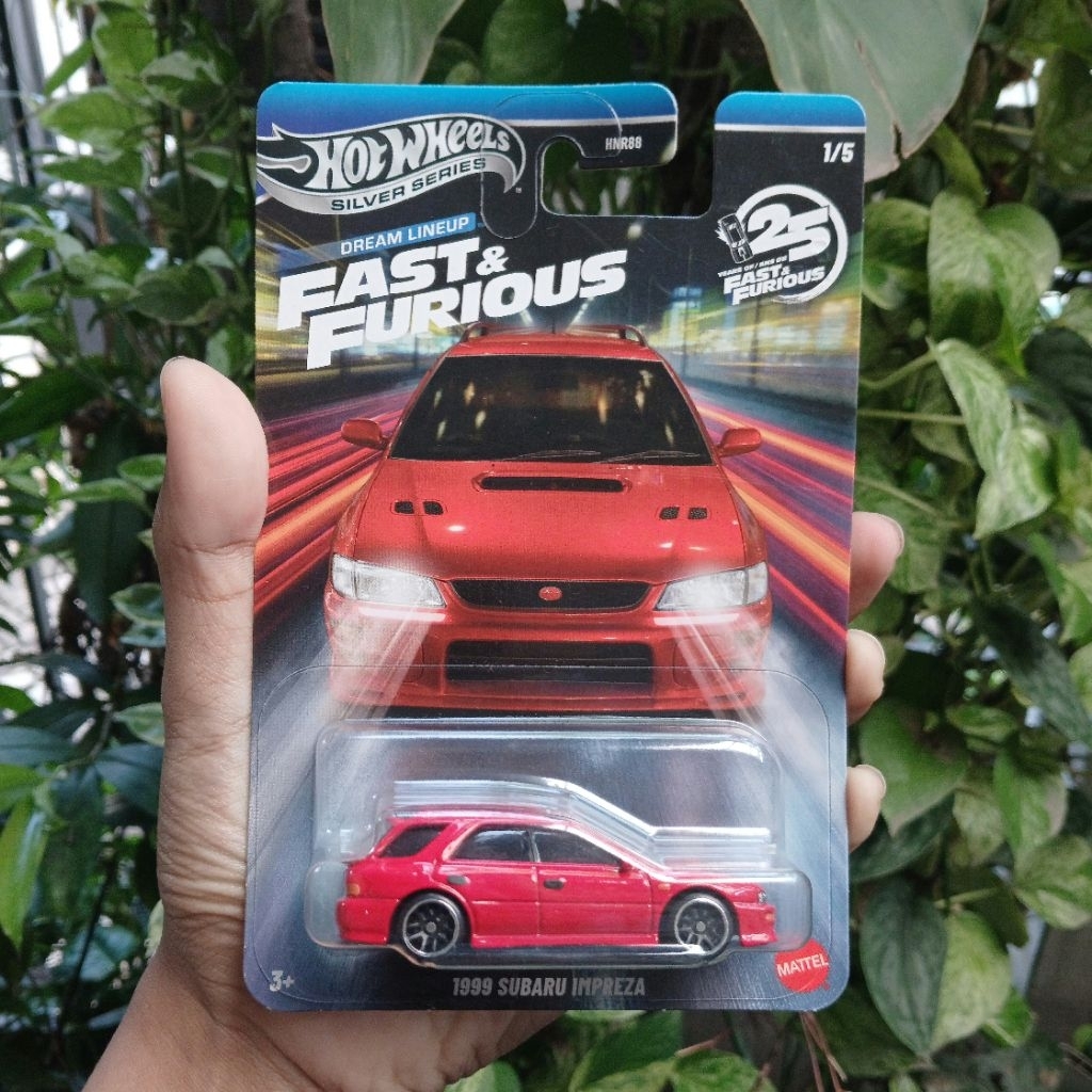 Hotwheels 1999 Subaru Impreza Fast And Furious (FREE PROTEKTOR)