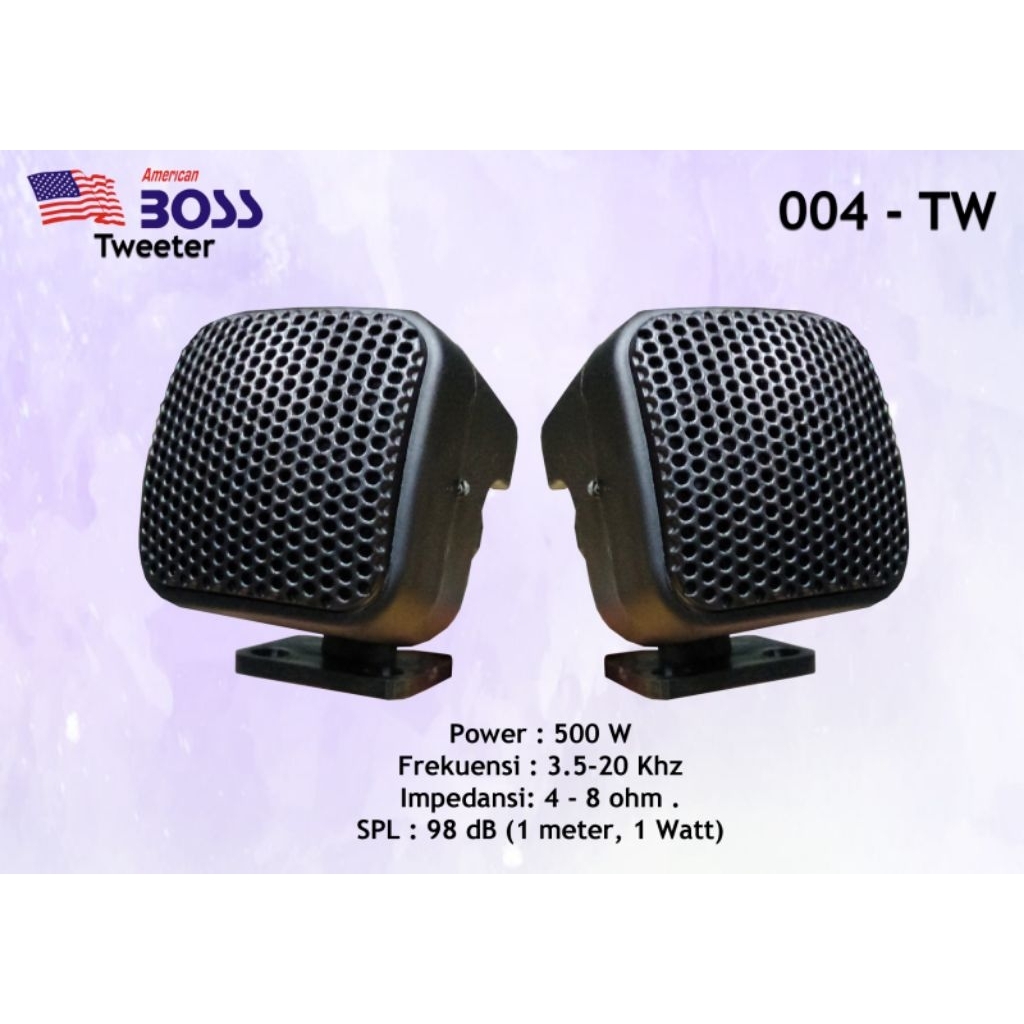 TWEETER MOBIL AMERICAN BOSS ABS 004 PIEZO TWEETER