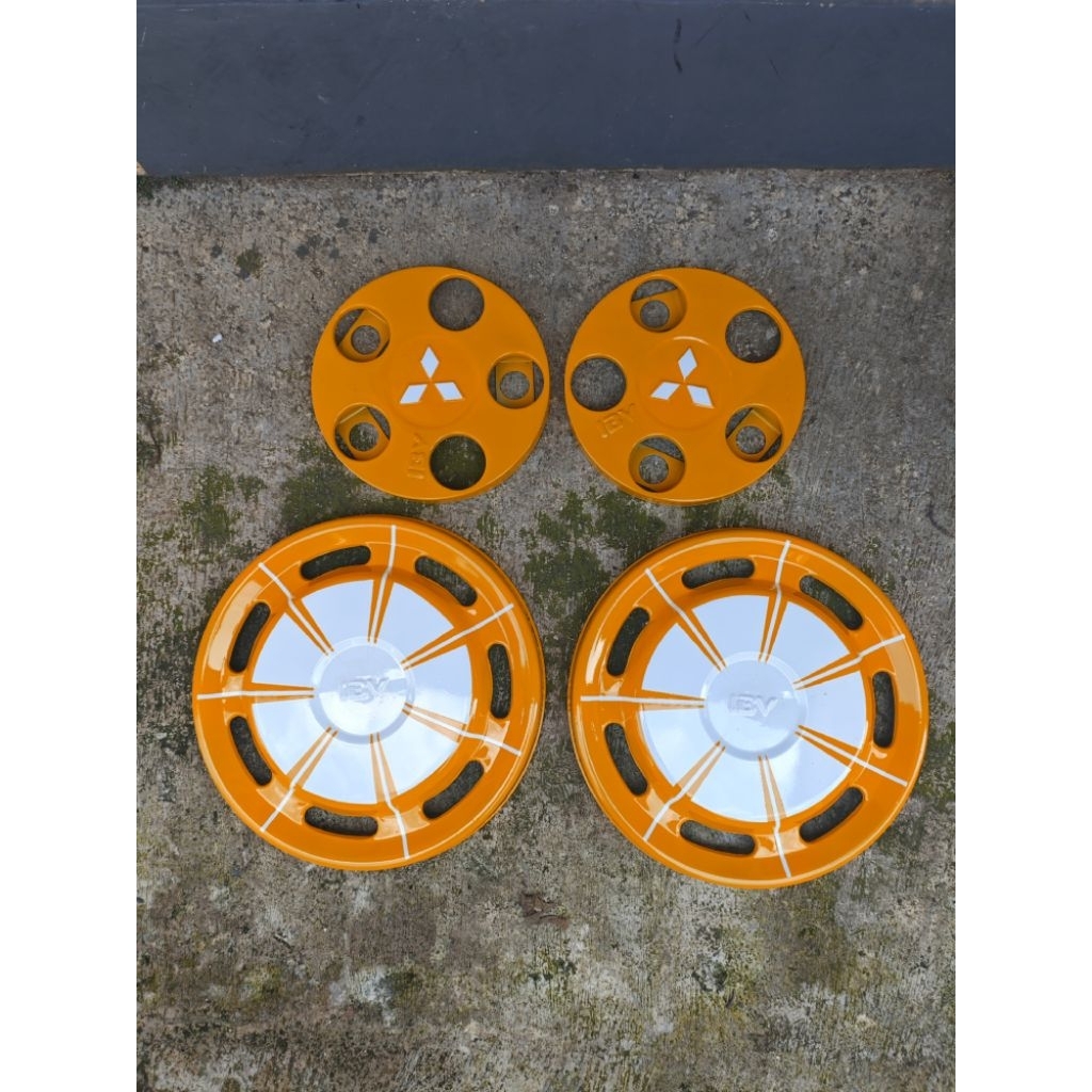 Wildop dop velg Set untuk engkel,truk dan medium bus tersedia lubang baut 5 dan 6