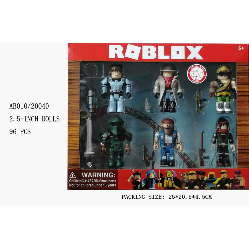 MAINAN ACTION Figure Mainan Roblox Box Set/Pajangan Mainan