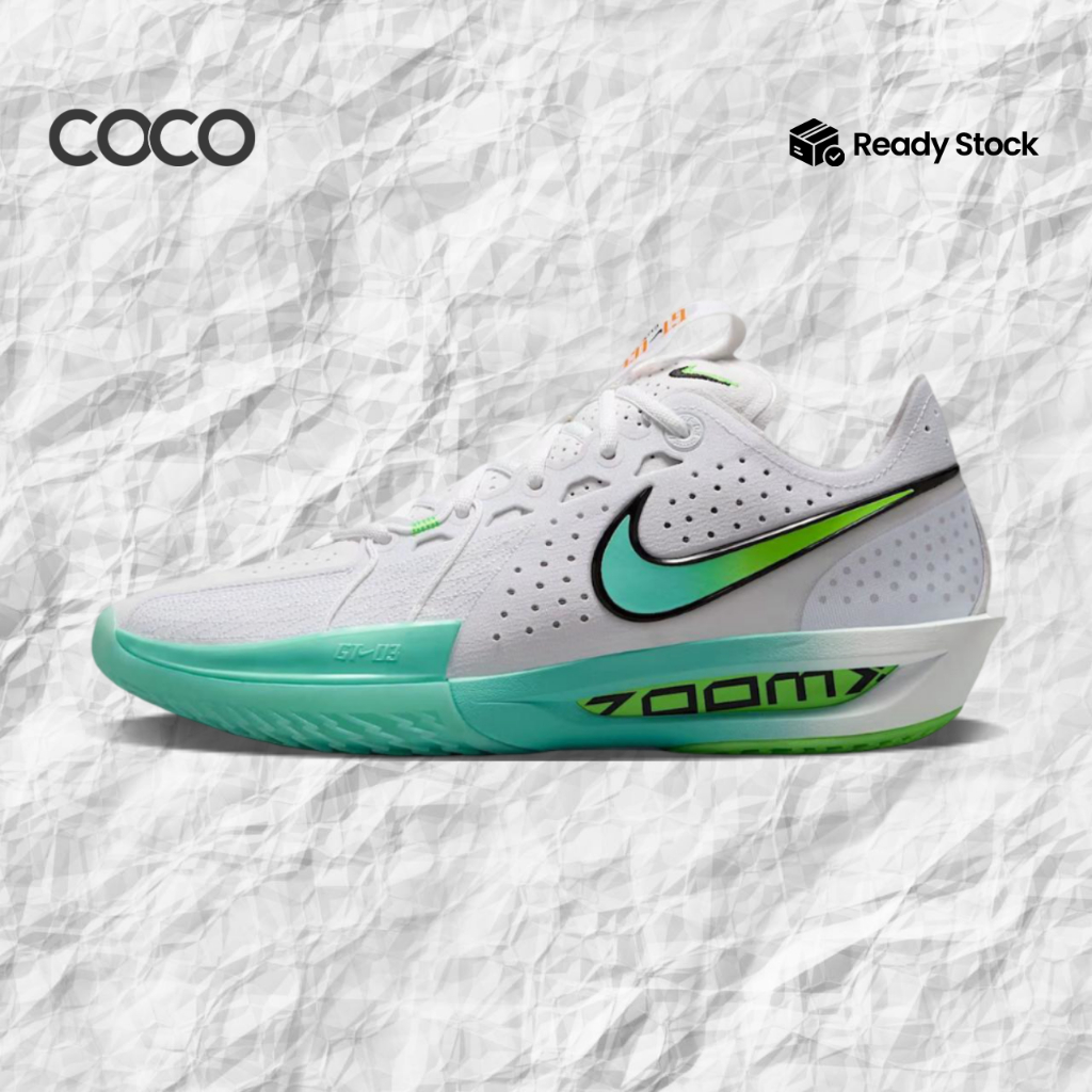 Sepatu Basketball Nike Zoom GT Cut 3 Bleached Turquoise