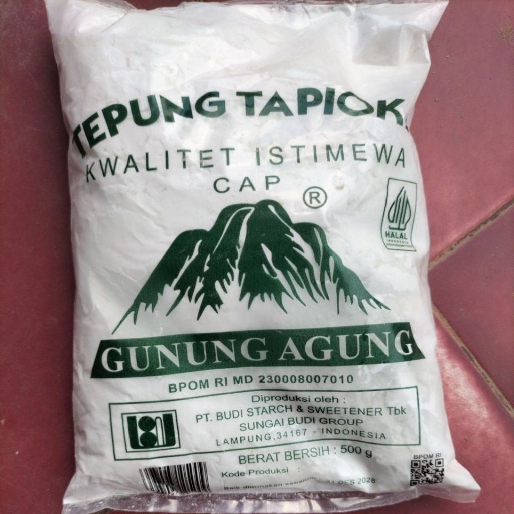 Tepung tapioka / Kanji
