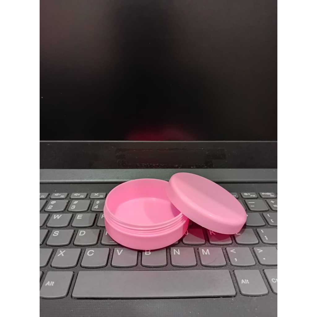 Pot lulur 50 gr pink / Pot pomade 50gr /pot cream pomade bahan pp