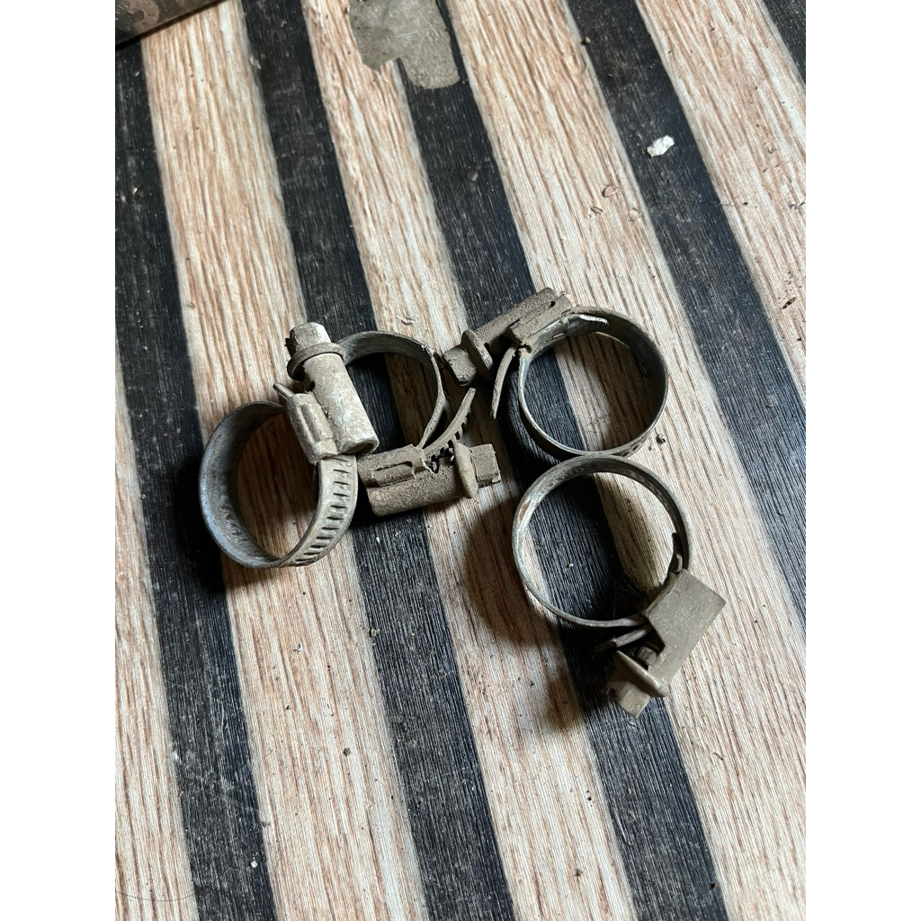 kleman slang radiator mx king bekas copotan