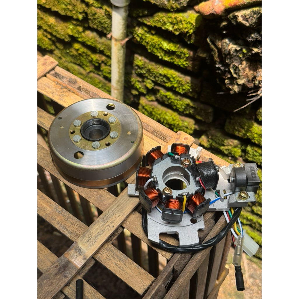 MAGNET KIMCIL PNP FIZR | MAGNET KYMCO KIMCIL PNP FIZR SUDAH BUBUT