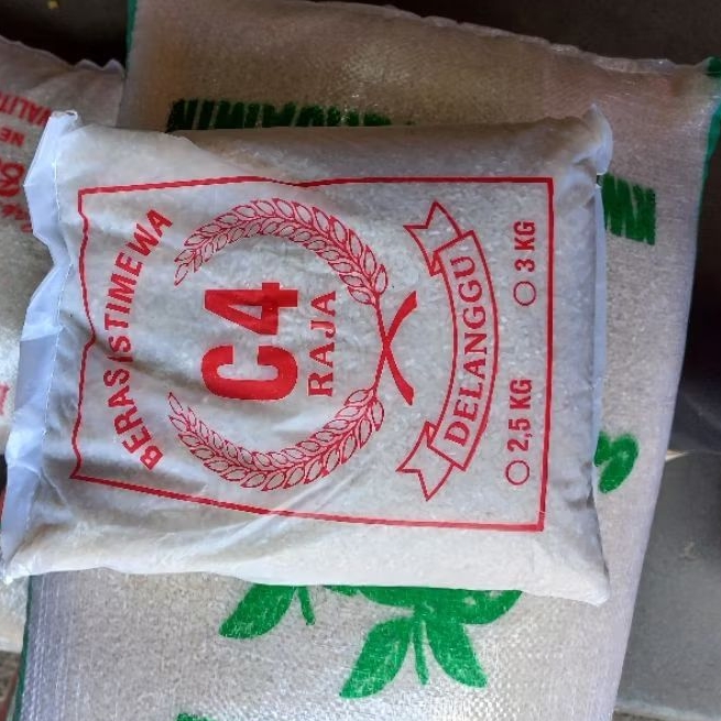 BERAS C4 RAJA DELANGGU 2.5 KG
