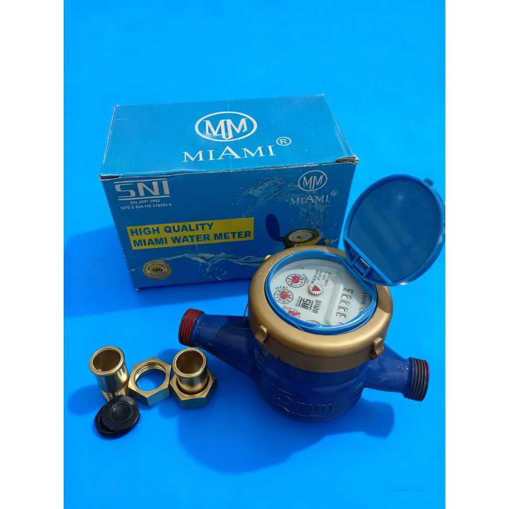 meteran pam miami meteran air pam besi