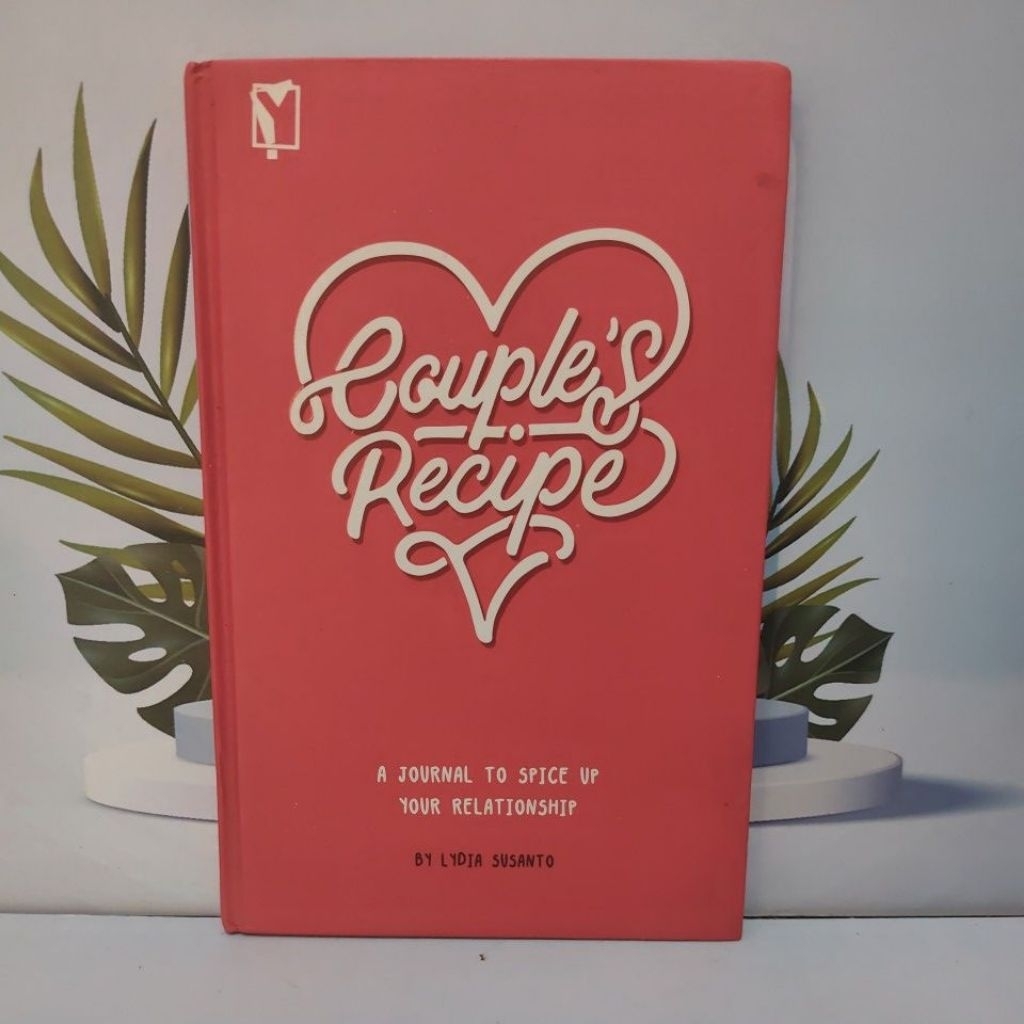 Buku Bacaan Berjudul Couple's Recipe By Lydia Susanto Bahasa Inggris Hardcover