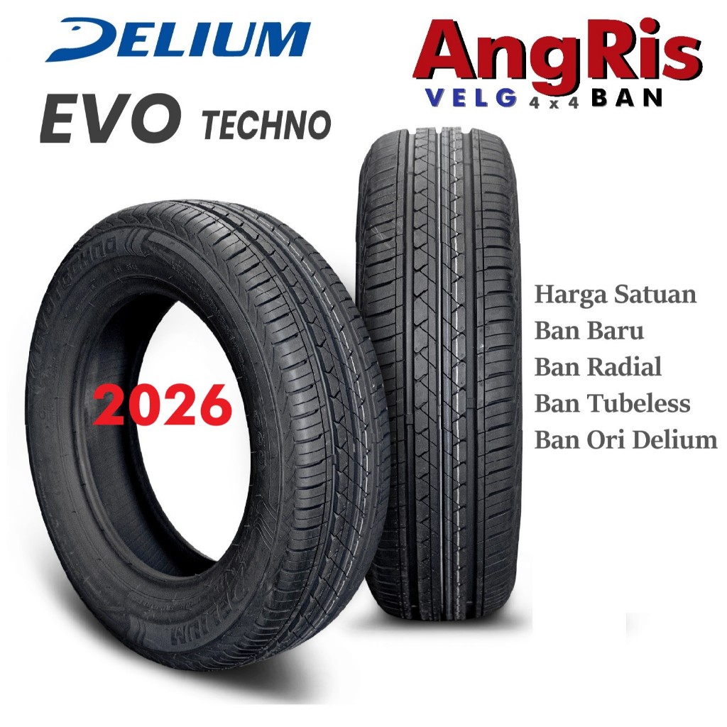 Delium EVO TECHNO 175 65 R14 Ban 175/65 Ring 14 Mobil Toyota Sigra Ayla Calya Sirion Brio