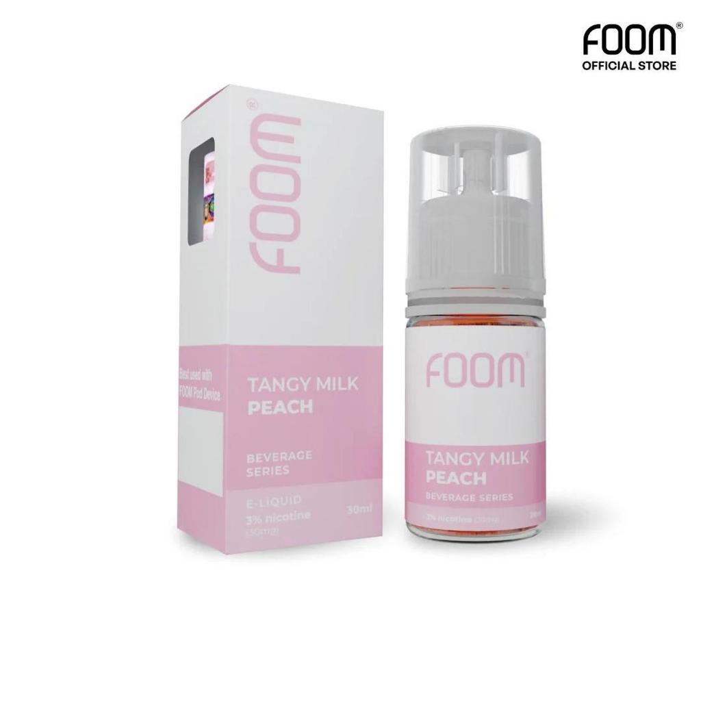 Liquid Pod Foom Tangy Milk Peach Salt Nic 30MG - 30ML
