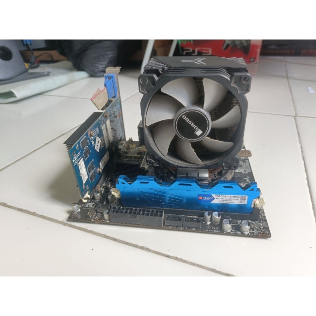 PAKET MOBO EZ PRO H55M + i7-860 + RAM 2GB+VGA 512mb ddr3