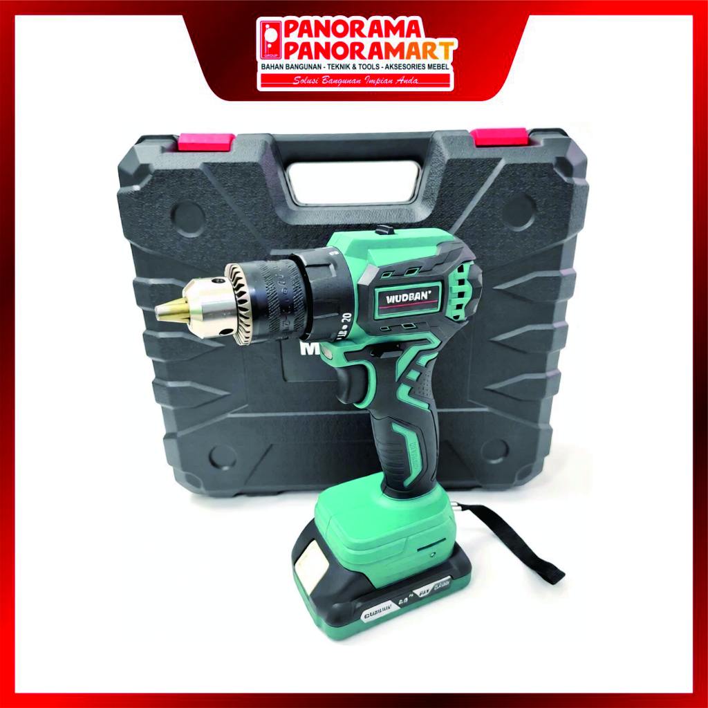 MESIN BOR CAS MODERN M-17 SET 13 MM / Mesin Bor Tangan CORDLESS M17 MODERN / Mesin Bor Tangan BATERA