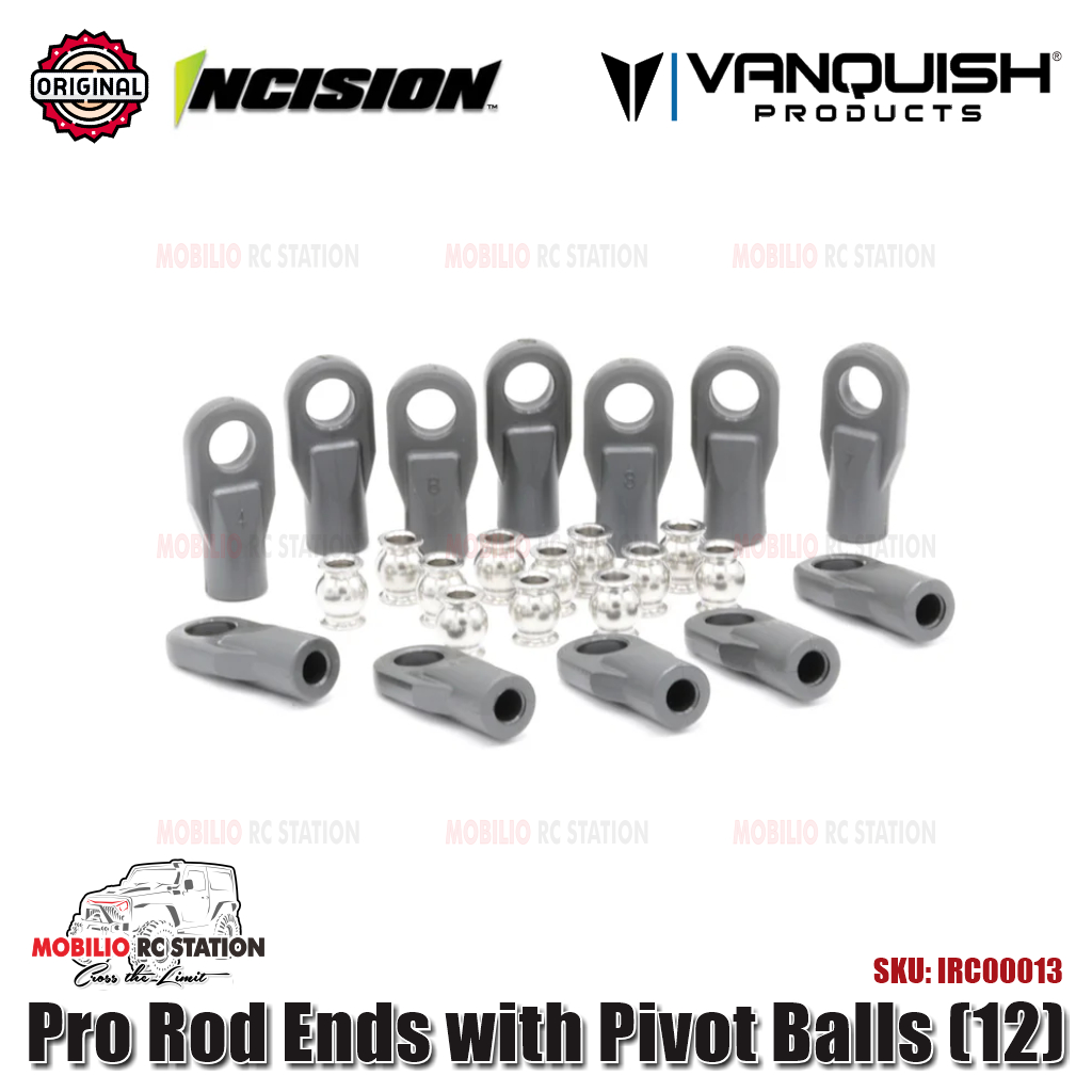 Vanquish Products Pro Rod Ends with Pivot Balls (12) #IRC00013