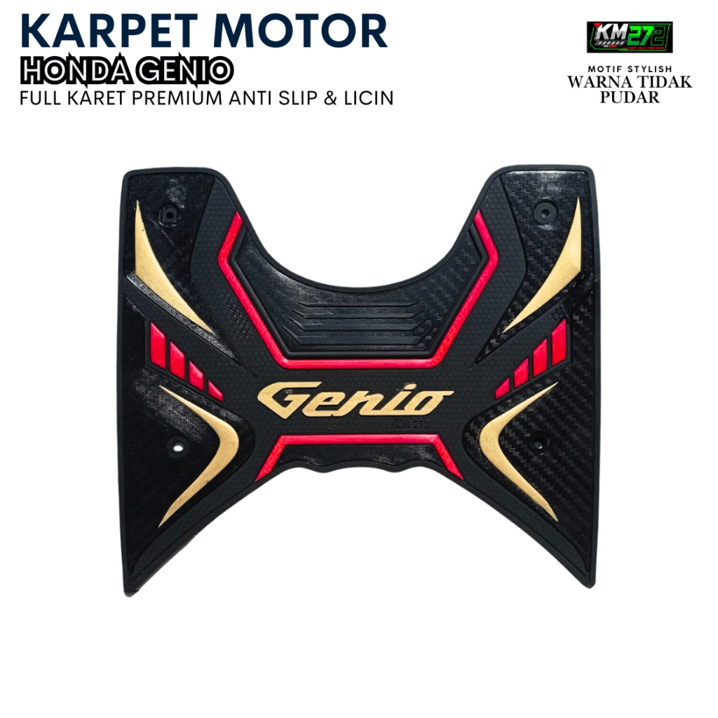 KARPET MOTOR GENIO - Karpet Genio - Aksesoris Motor Genio - Motor Honda Genio