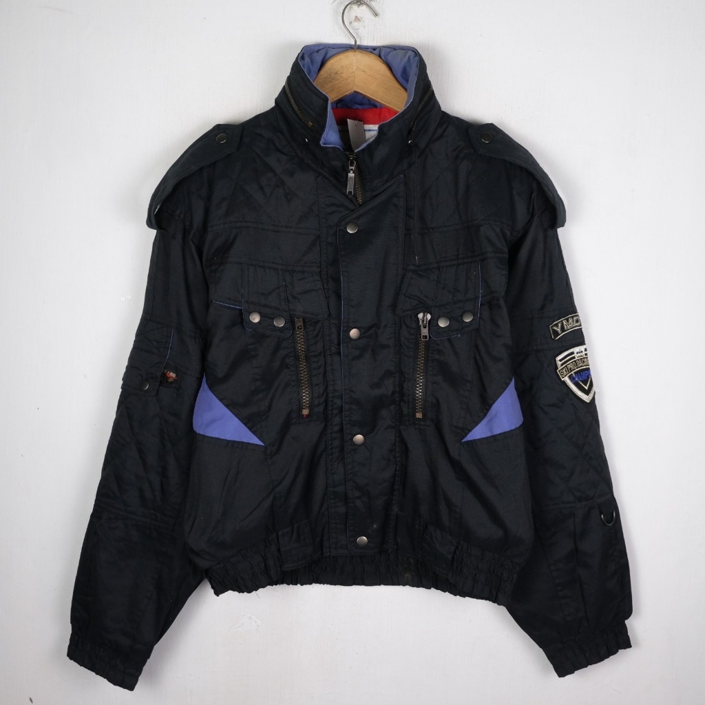 JAKET CHAMPION VINTAGE SKI PRO RACING TEAM JK238 SIZE M-L