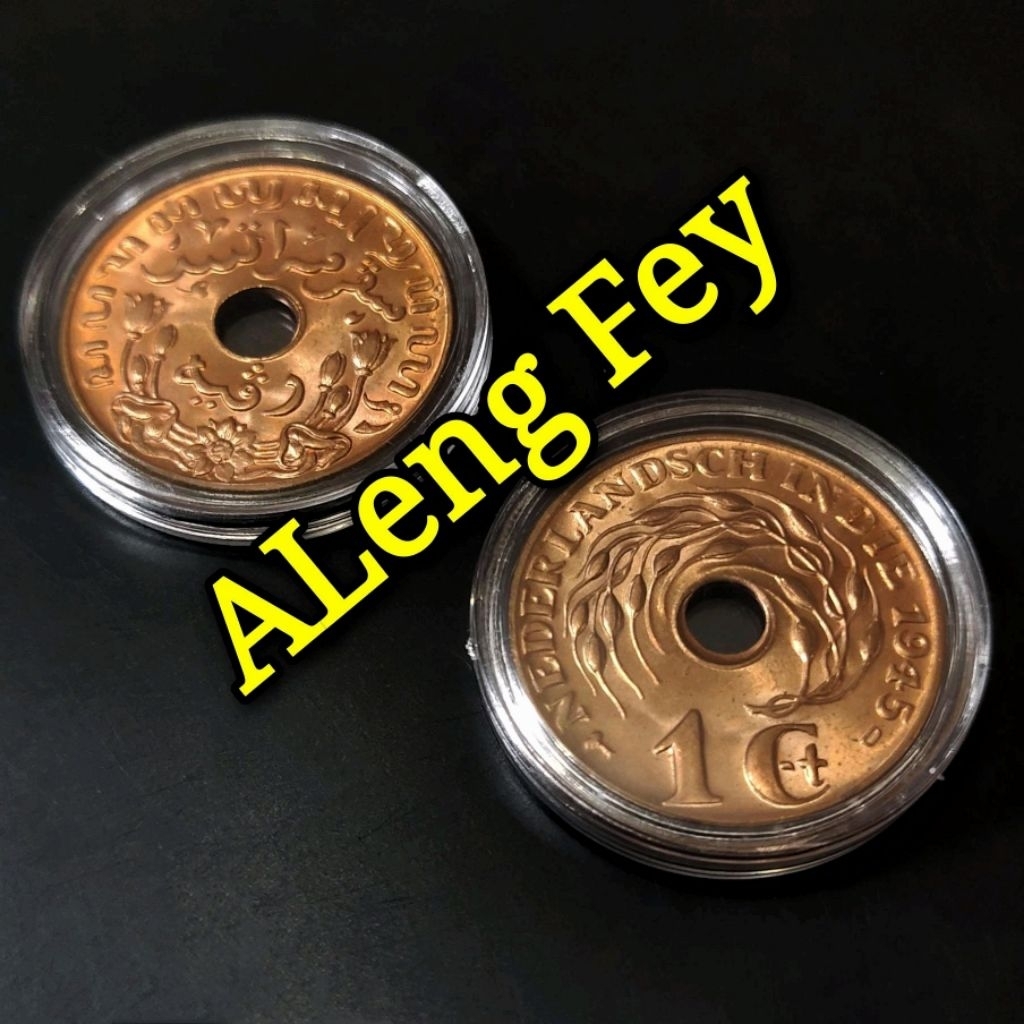 uang kuno KOIN NEDERLANDSCH INDIE 1 CENT