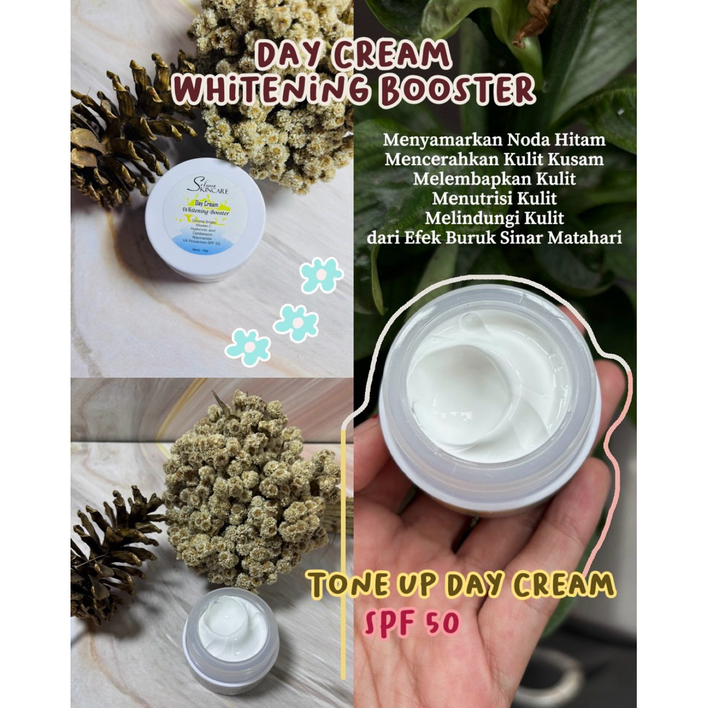 [Selma] Day Cream Whitening Booster / Day Cream Tone Up SPF 50