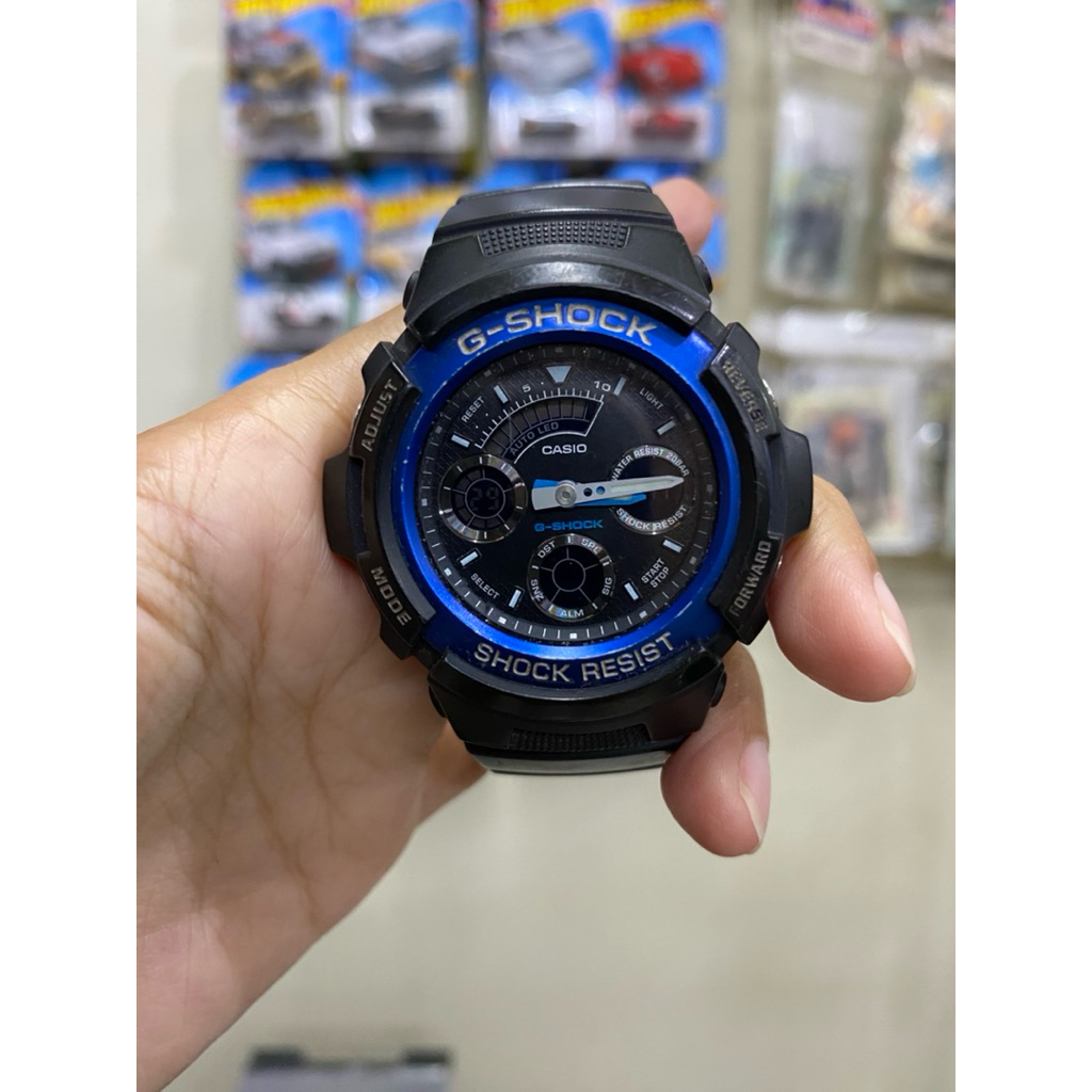 Preloved Casio Gshock AW-591 Analog Digital watch original