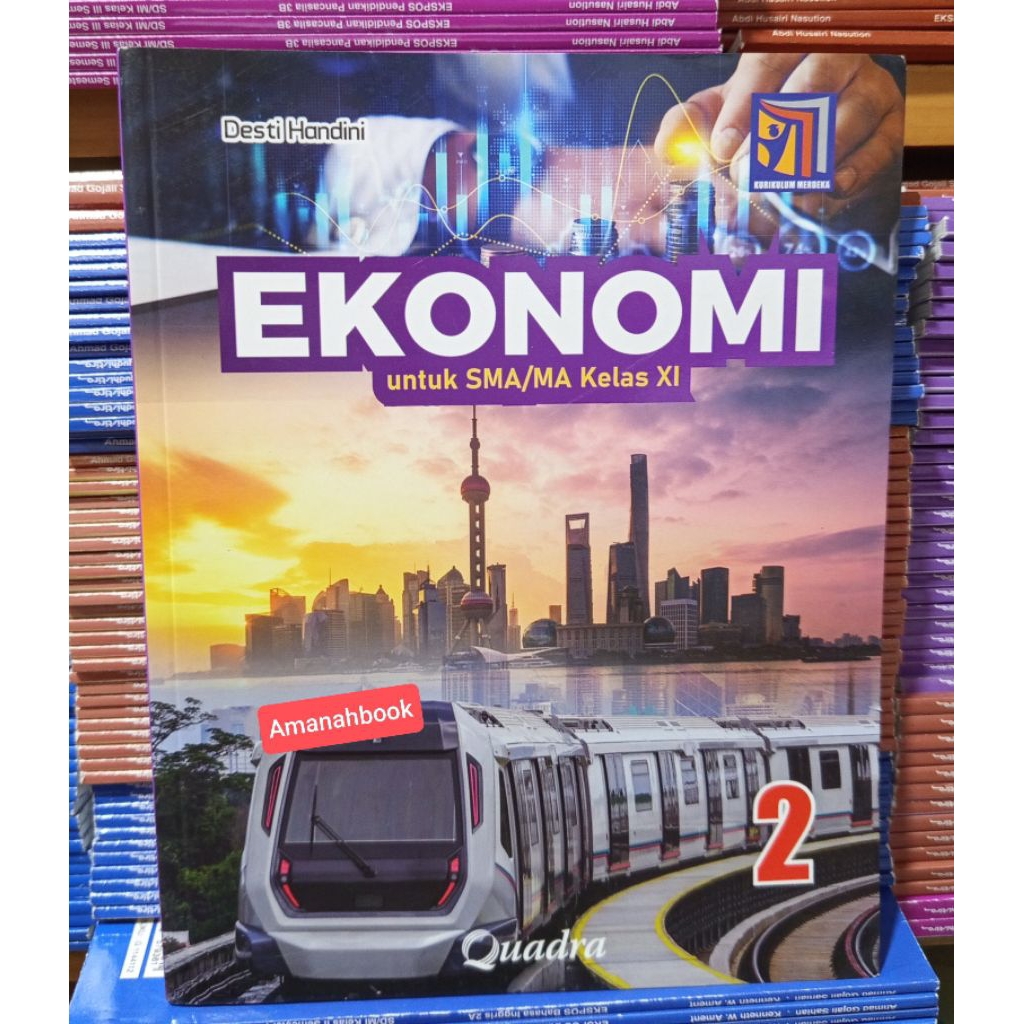 Buku Ekonomi SMA Kelas 11 Kurikulum Merdeka Quadra