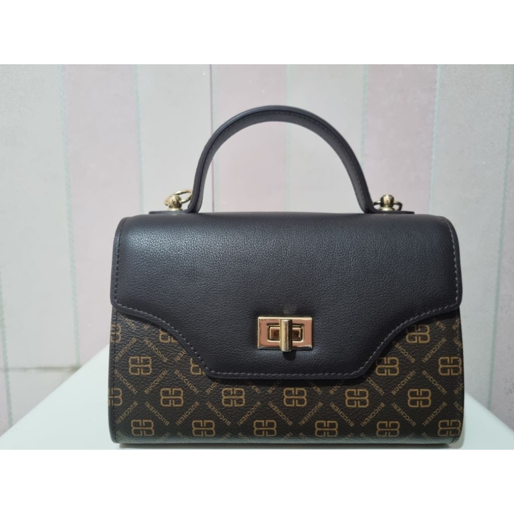 PL tas Buccheri sign brown