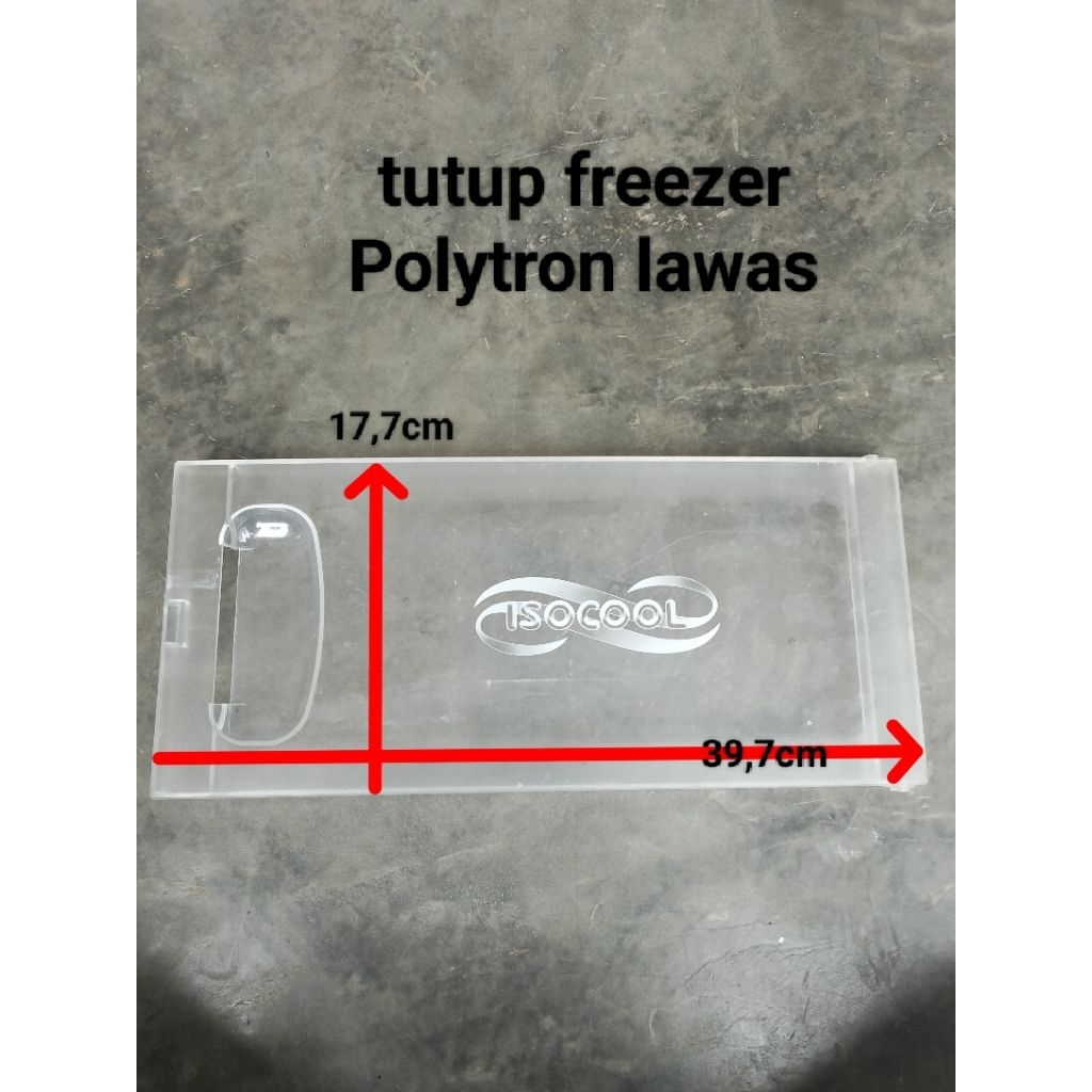 tutup freezer Polytron lawas
