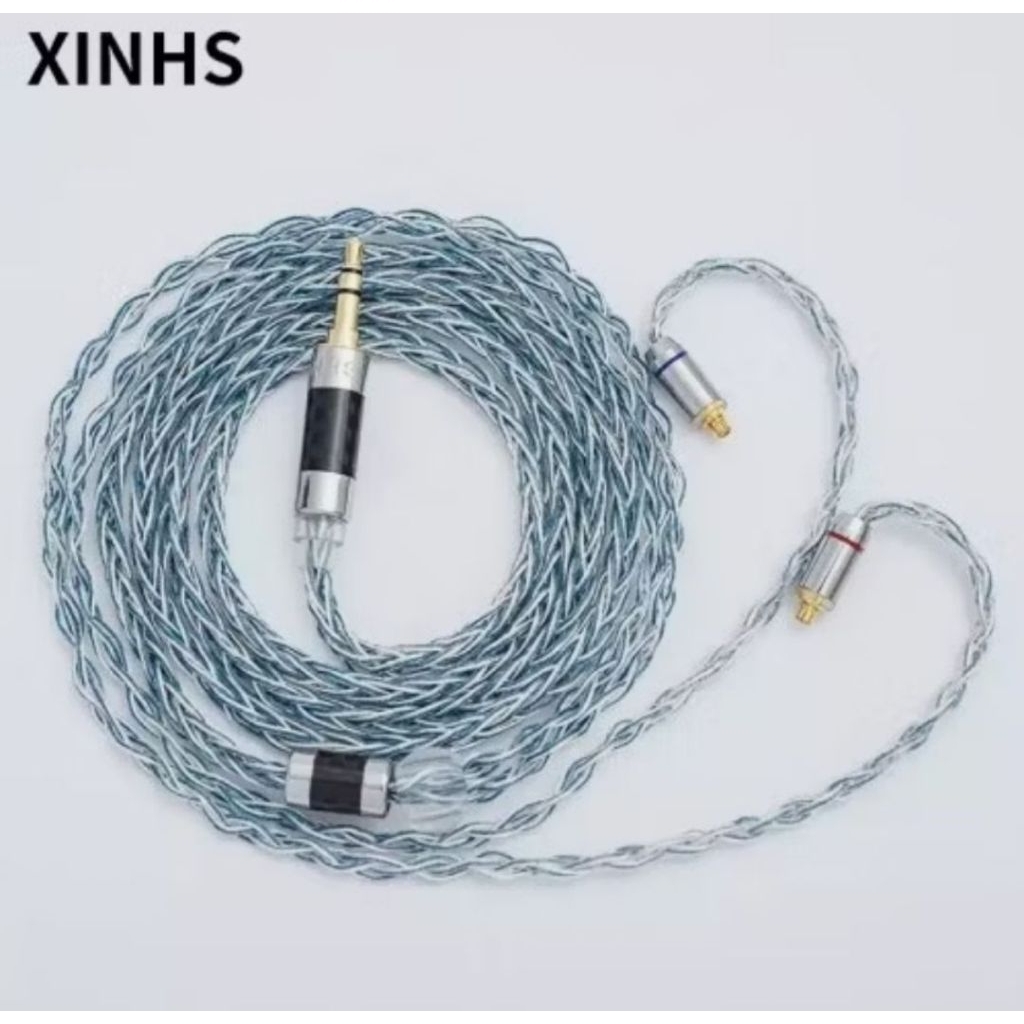 XINHS Kabel Rainbow Blue QDC No Mic 3.5mm Upgrade Cable