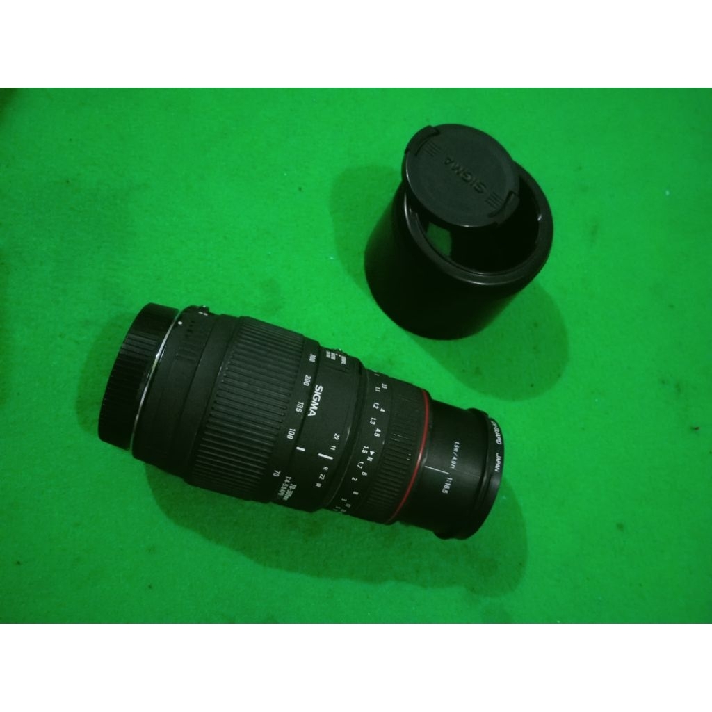 Lensa SIGMA 70-300 APODG Macro for Canon