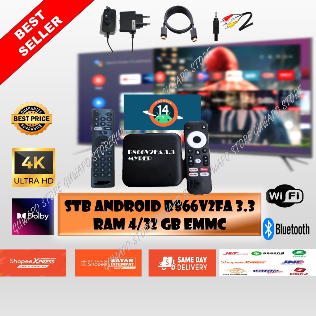 STB B866V2FA 3.3 RAM Root Custom 4/32 GB 4K