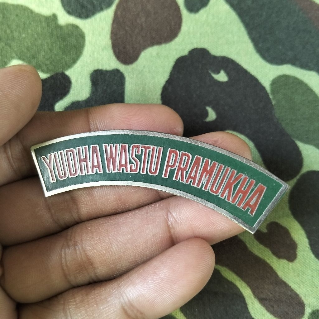 patch tentara jadul tahun 1965 era g30s patch abri jadul patch kaleng batalyon infantri patch jadul 