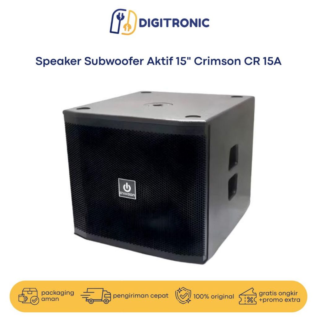 Speaker Subwoofer Aktif 15 Inch Crimson CR 15A