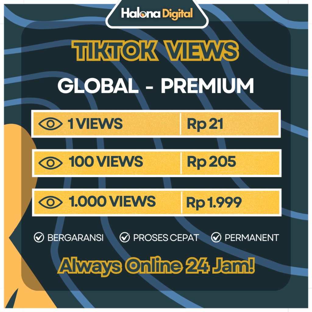 View Tiktok Permanen Termurah - Views Video Tiktok - Viewer Tiktok FYP