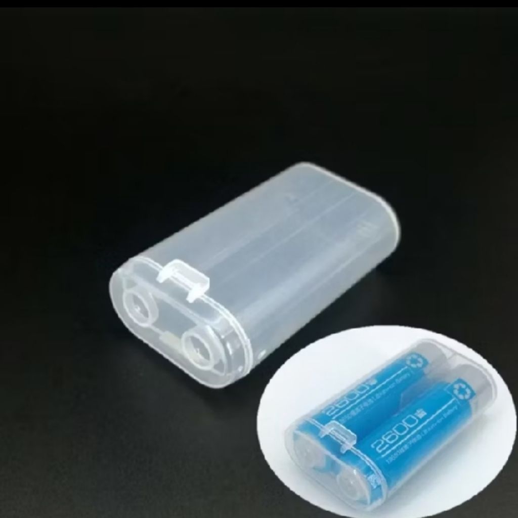 kotak batre 18650 bekas