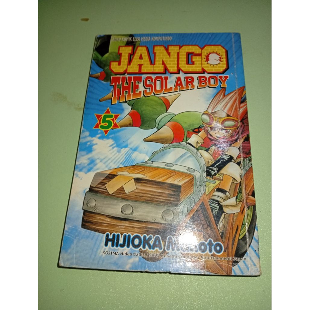 KOMIK JANGO THE SOLAR BOY VOL 5