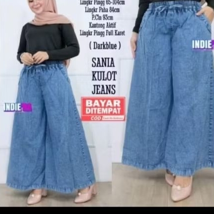 PRELOVED Jeans Kulot Jumbo