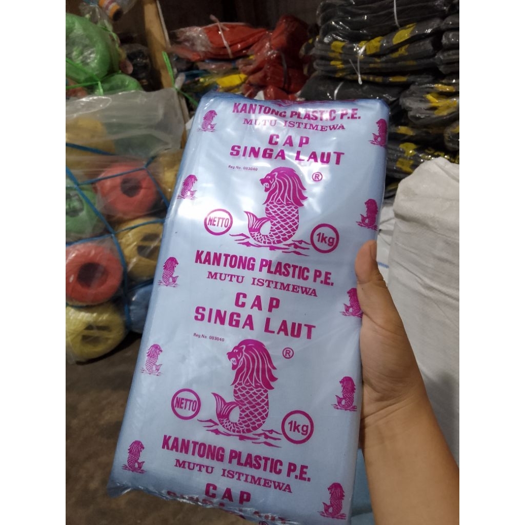 Plastik PE Singa Laut eceran