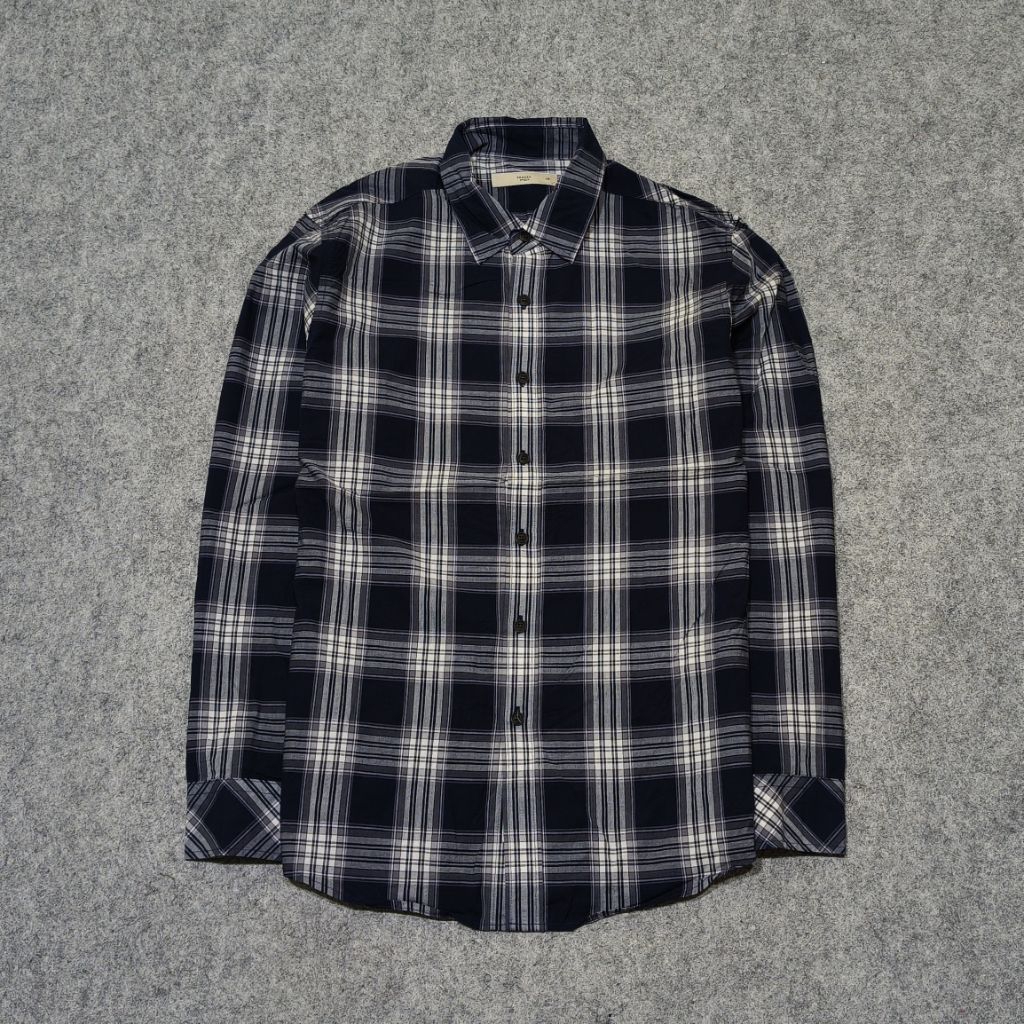 KEMEJA PANJANG SCND TRUGEN - PLAID SHIRT