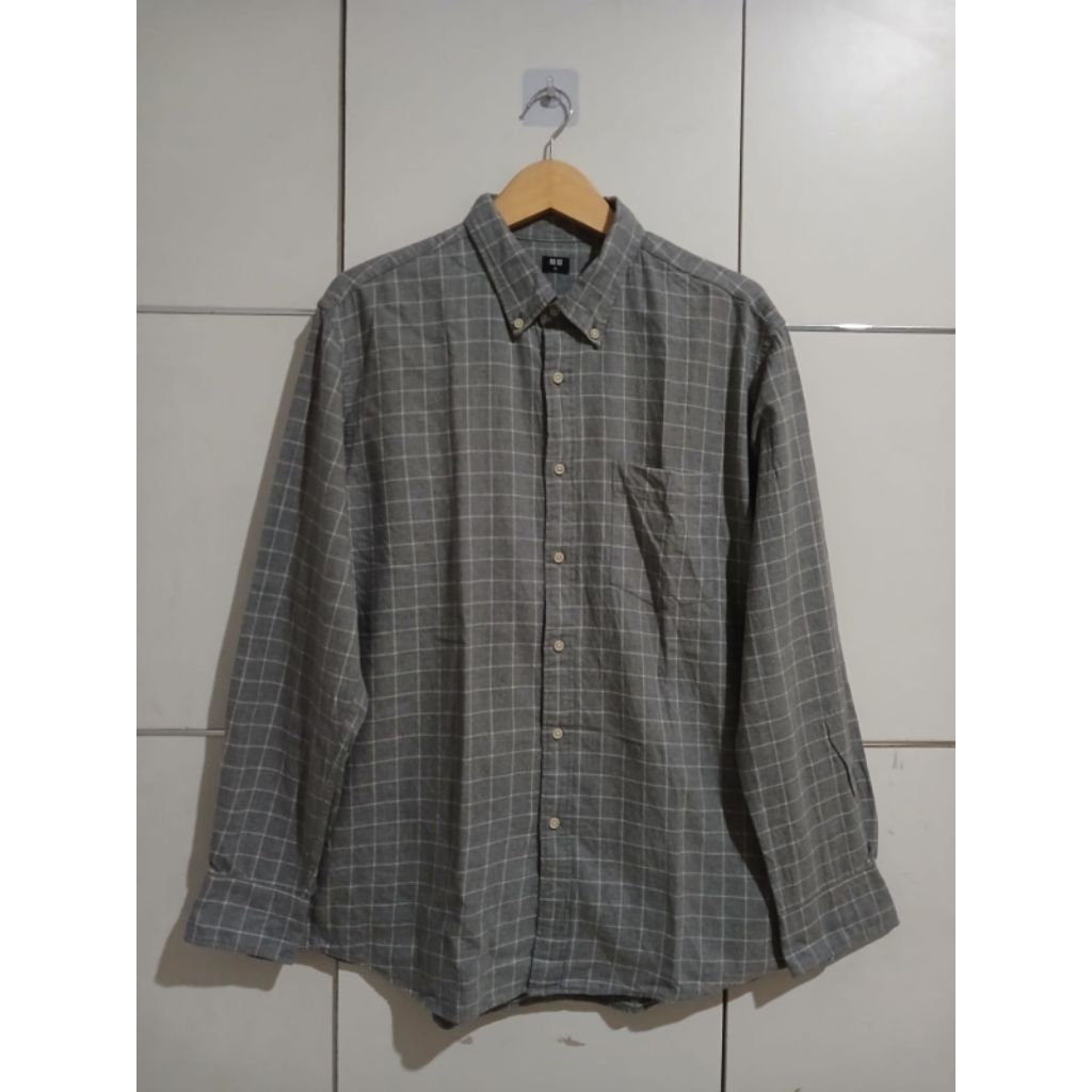 Uniqlo Flanel Kemeja Flannel Uniqlo Not Veterano XL