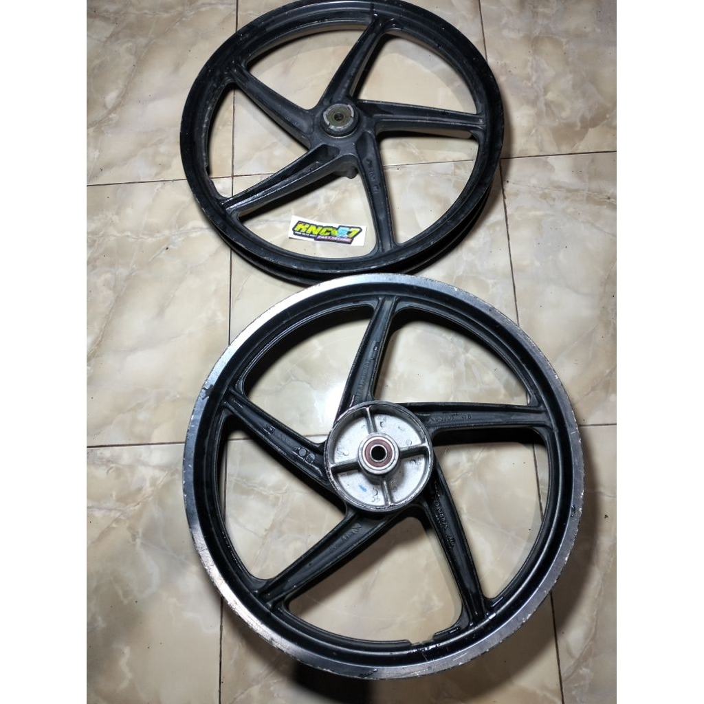 velg original Supra 125 Fi Doble Disk