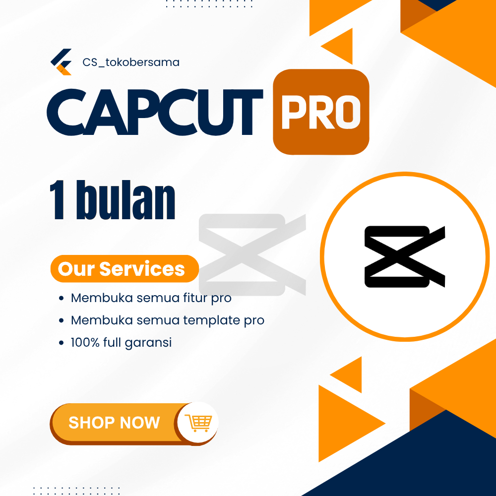 CAPCUT cp 1bulan TEMPLATE CAPCUT PRO - LANGSUNG DIKIRIM INSTANT