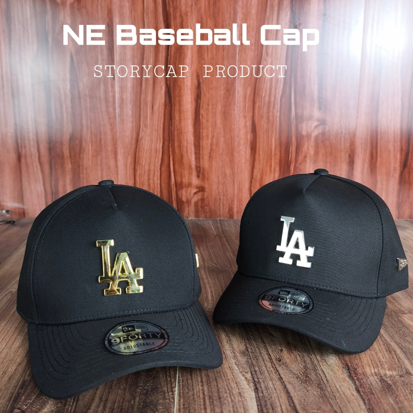 Topi Baseball NY & LA Plat Besi NE Limited Edition