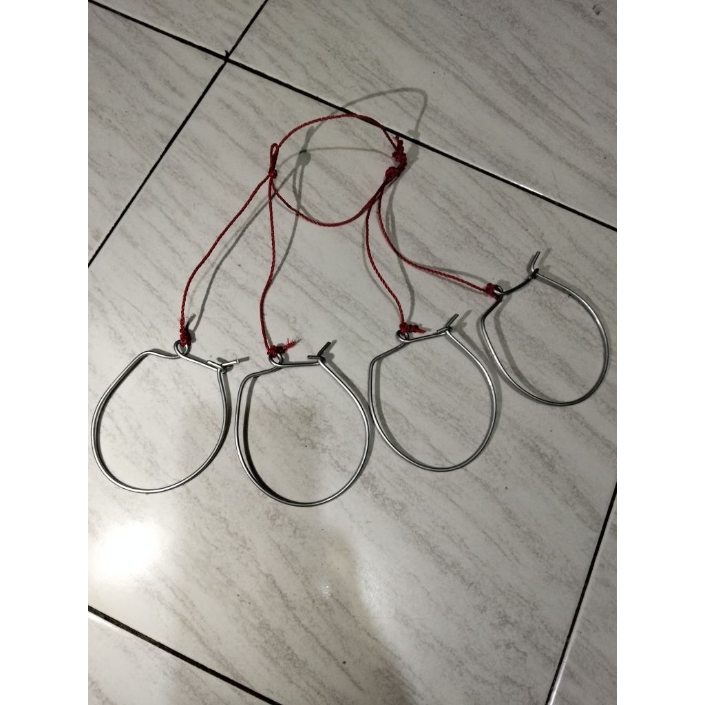 Sunduk ikan cantolan ikan 4 PCS