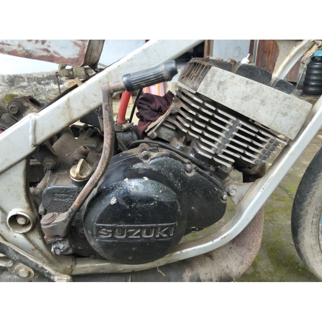 Mesin suzuki Rgr 150 1997 original copotan